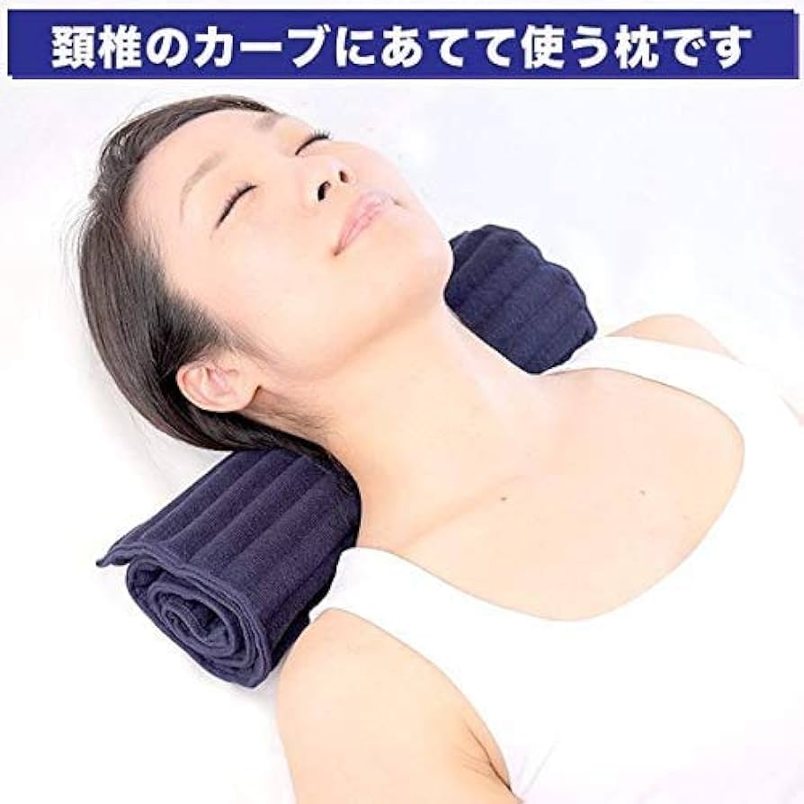 ストレートネック専用 【コリ吉ロール ワイド】60cm幅 今治タオル枕 洗濯可 楽天市場】ストレートネック 枕【コリ吉ロール ワイドタイプ】幅